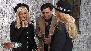 2 slutty cops fucking the burglars 😈👮‍♀️