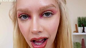 Vivian Lola as crazy slut in wet mega gangbang with triple anal penetration ass to mouth deepthroat gaping and pee from seven monster cocks