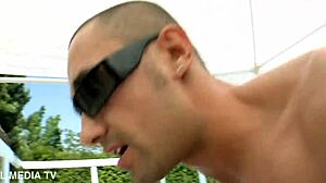 Outdoor Teasing In Bikini And High Heels With Horny Effy Euro And Mugur