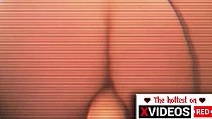 Trans Sexy Girl Delivers Hot Anal Closeup Riding Deep Dildo Until Explosive Cum