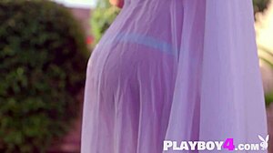 Petite all natural milf strips down to expose small tits and pussy with passion