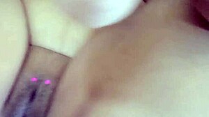 I feel so aroused watching Gina with pink hair get fucked hard in her living room.