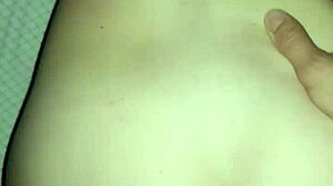 Wife Bent Over For Doggystyle Bareback Cum On Back.