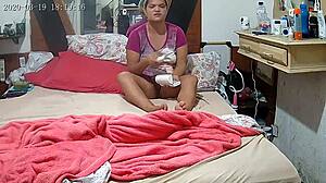 Paty Bumbum has fever but her hairy big ass stays wet