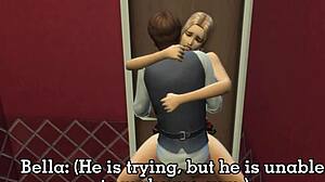 Cheating wife caught banging husband's coworker in missionary. Double creampie trouble ensues.