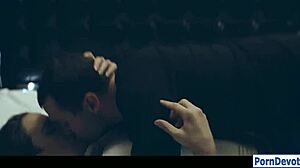 Huge boobs star Chanel Preston takes intense garage encounter