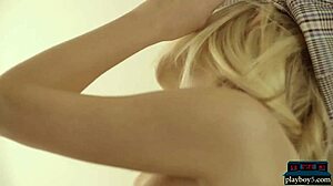 Hey, check out ebony milf model Leola Bell stripping to show her amazing big tits and shaved pussy curves.