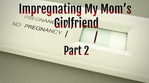 Step mom's girlfriend gets licked and kissed in taboo lesbian encounter.