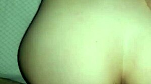 Wife Bent Over For Doggystyle Bareback Cum On Back.