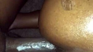 Cheating Lesbian Slut with Nice Ass and Wet Pussy Gets Fucked Hard by BBC in Homemade Creampie Bareback.