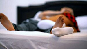 The shy Indian aunt seduces her petite Latina niece in a cheating encounter after school while parents are away