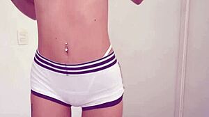 Khali Noire slim Brazilian beauty returns after two years for anal with monster cock! ATM and buttplug action!