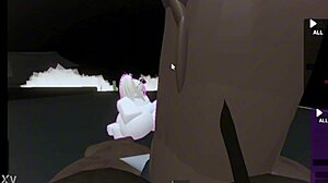 Masturbating my huge monster cock in front of cheating prostitute for facial cumshot