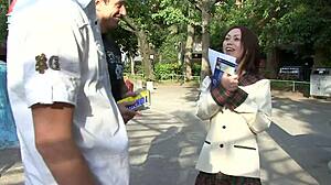 tokyo darling hitomi oishi handles two hung american cocks