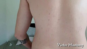 Safada Whore Sucks Deepthroat and Takes Monster Cock in Tight Pink Asshole. She Moans as Latina Babe Gets Bent Over in Homemade Doggystyle Action.