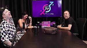 hey, bus collector king stuffs monica lima in doggystyle while cuckold watches and cums untouched