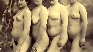 Heartfelt Vintage Lesbians Dive into Passionate Pussy Licking in Antique Scene