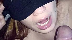 flirty redhead isis sun hints at intense anal pounding with squirting orgasm and cumshot