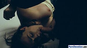 Huge boobs star Chanel Preston takes intense garage encounter