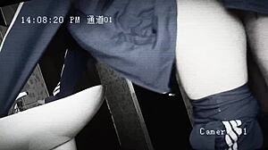 Camera Records Students Fucking in Bathroom Cute Girl Gets Fucked by Classmate During Break Slutty Schoolgirl with Tasty Ass Homemade Sex