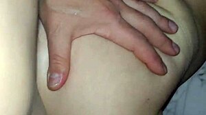 harsh anal pounding for skinny milf wife in homemade pov 😈🍑