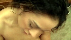 Hey, can you believe this young girl's perfect natural tits?