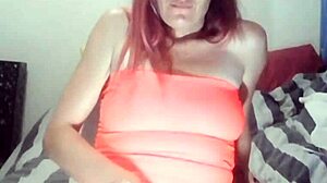 Nympho slut fingers her wet shaved pussy intensely. She fists until squirting in homemade close-up action.