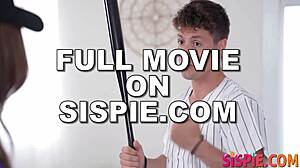 My stepbrother Jay Romero has a big slugger that pounds my petite teen ass and small tits in hardcore blowjob reality pov with big ass close-ups and orgasm.