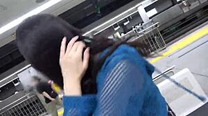 Part1 features sex desire girl from Shizuoka with ultimate kiss nipple handjob blowjob skills