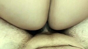 Colombian Bride with Big Ass and Natural Tits Gives Blowjob Then Rides Passionately