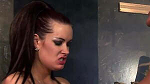 what happens when rough lesbian fetish strapon action turns into intense pussy licking and quickie orgasms in european style