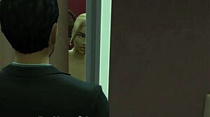 Cheating wife caught banging husband's coworker in missionary. Double creampie trouble ensues.