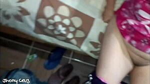 She felt like a whore getting ass fucked hard with creampie in stockings