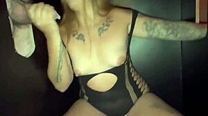 Strangers at Glory Hole Cover Wife in Cum