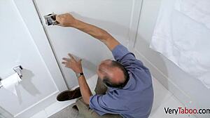 Stepmom Locks Up Husband for Young Dick from Stepson