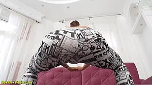 round milf ass gets stretched in flexi positions with extreme rough anal gaping and ass to mouth action 😱🍑