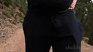 i'm chubbykaot, uh, back in the forest again, feelin all curvy and natural out here in the woods