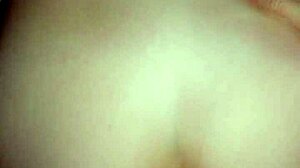 Wife Bent Over For Doggystyle Bareback Cum On Back.