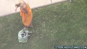 teen stepdaughter slammed by big cock