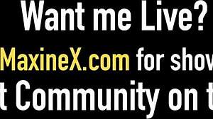 Slutty Busty Asian Mom Maxine X Face And Pussy Fucks Huge Dick