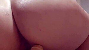 Hotwife deserves thick cock in ass for being slutty and greedy for sex.