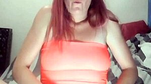 Nympho slut fingers her wet shaved pussy intensely. She fists until squirting in homemade close-up action.