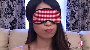 Amateur divorced slut Sayuri Tachibana with poor tits. Intro to her Asian masturbation and toy play session.