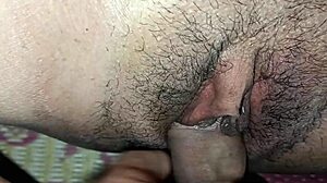 Banging that big ass really good with her moans.