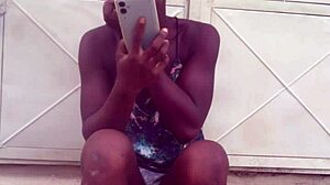 why does this crazybitch keep twerking in clothes before going fully naked??