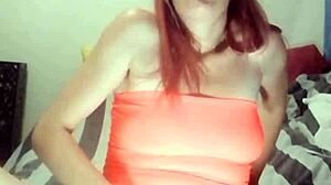 Nympho slut fingers her wet shaved pussy intensely. She fists until squirting in homemade close-up action.