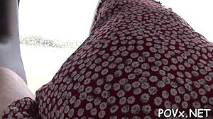 Curvy Teen 18+ Experiences Maximum Fun from Rough POV Sex with Naked Sucking and Pussy Action