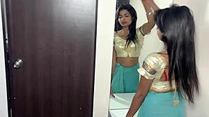 Landlord STRIPS NAKED in Front of Maid and Removes All Her Clothes for First Time Encounter