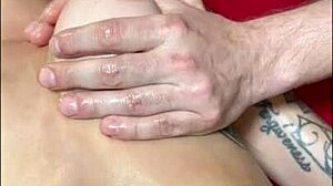 Petite Blonde Pornstar Jesse Pony Gets Tantric Oil Massage