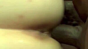 amateur milf with big ass takes bbc from boyfriend in wet interracial doggystyle
